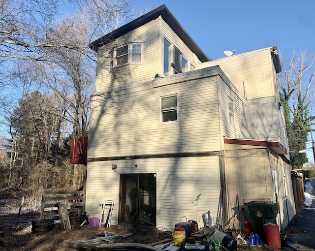 view of rear view of house