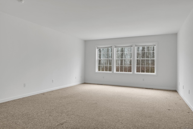 empty room with light carpet