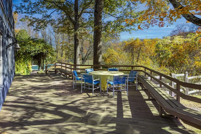 view of deck