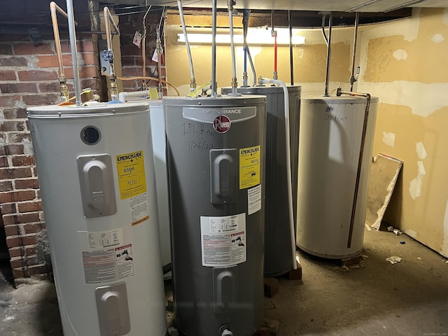 utilities with water heater