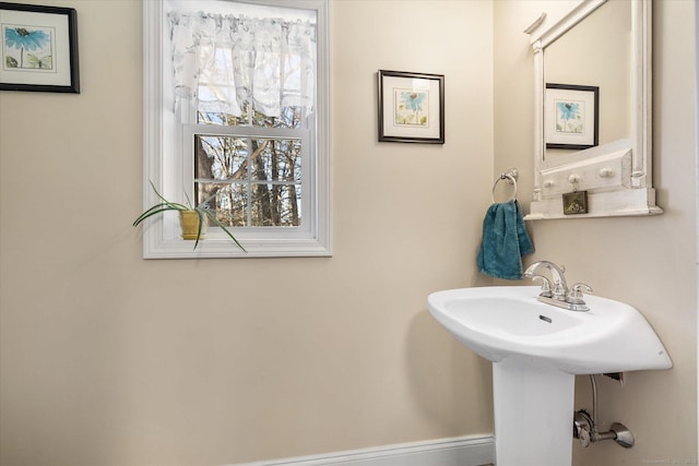 bathroom with sink