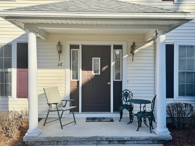 view of property entrance