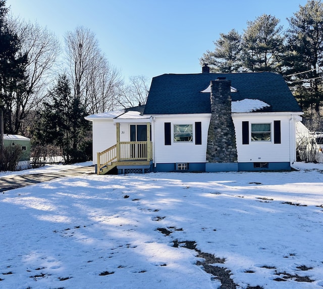 view of front of house