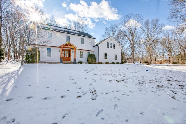 view of colonial house