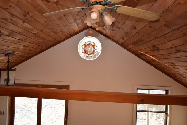 34 Lyme St, Old Lyme, CT 06371 - detailed view of wooden ceiling and a ceiling fan