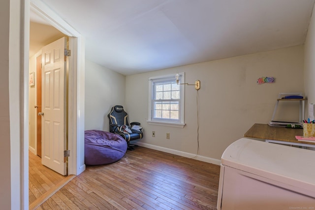 interior space featuring light hardwood / wood-style flooring