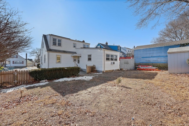 view of rear view of house