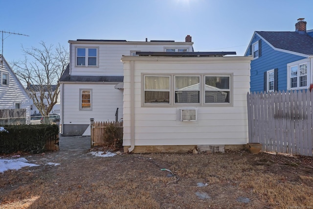 view of rear view of house