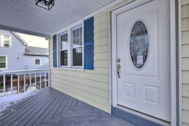 702 King St, Stratford, CT 06614 - view of exterior entry with covered porch