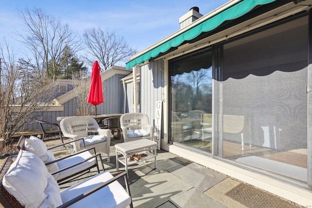 957A Heritage Vlg, Southbury, CT 06488 - view of patio / terrace featuring outdoor lounge area