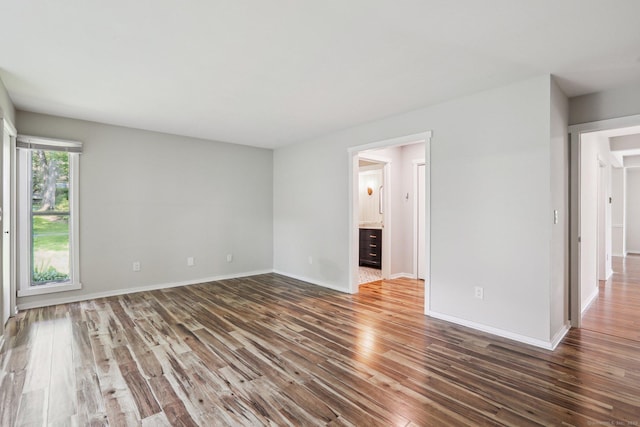 957A Heritage Vlg, Southbury, CT 06488 - spare room featuring wood finished floors and baseboards