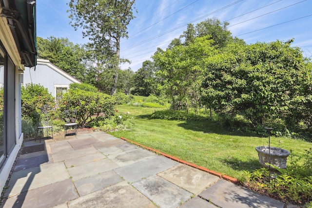 957A Heritage Vlg, Southbury, CT 06488 - view of patio featuring view of scattered trees