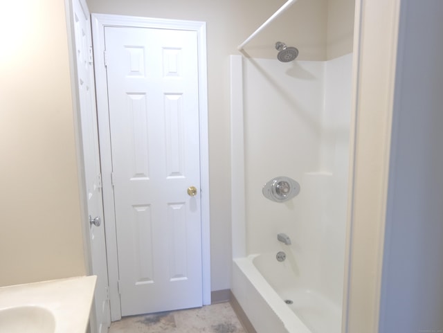 bathroom with  shower combination