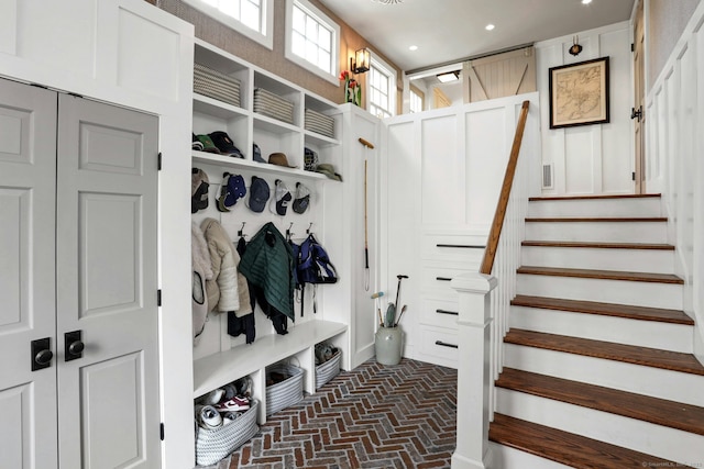 view of mudroom