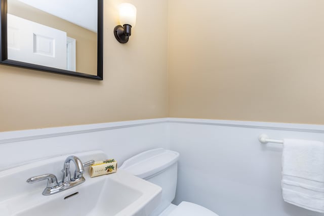 57 Saint James St, West Hartford, CT 06119 - bathroom with a sink and toilet