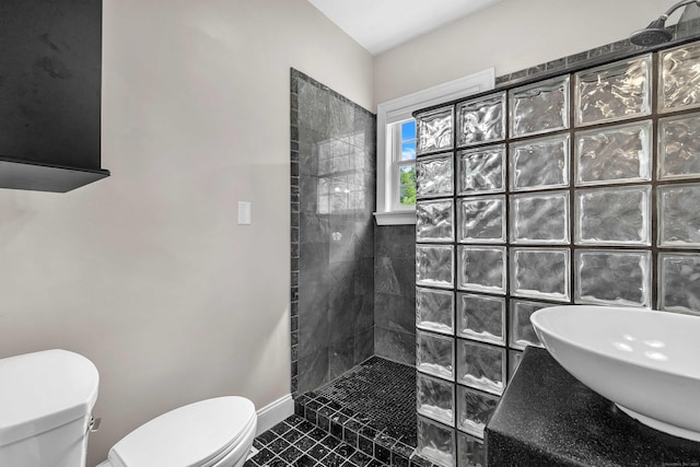 155 W Rd, East Haddam, CT 06420 - full bath featuring walk in shower and tile patterned floors