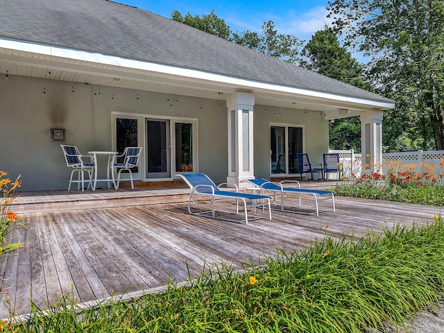 155 W Rd, East Haddam, CT 06420 - view of deck
