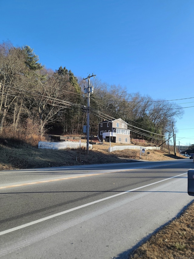 view of road