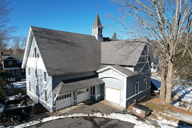 55 Walnut St, Winchester, CT 06098 - exterior space featuring a garage