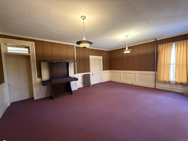 55 Walnut St, Winchester, CT 06098 - unfurnished living room with carpet floors