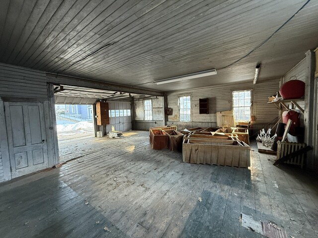 55 Walnut St, Winchester, CT 06098 - misc room featuring hardwood / wood-style floors
