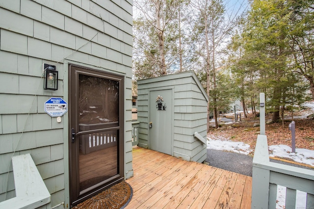view of entrance to property