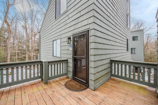 view of deck