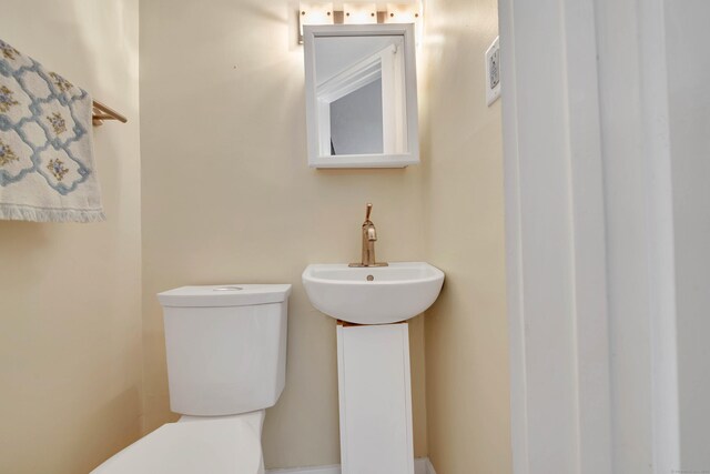 bathroom with toilet