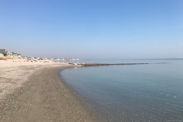 property view of water with a view of the beach