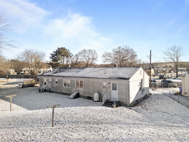 view of back of house