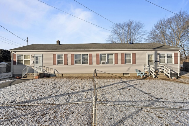 view of rear view of house