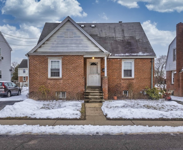 view of bungalow-style house