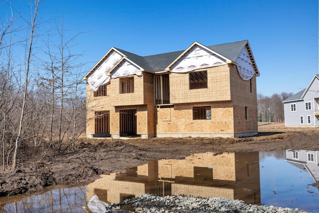 view of property under construction