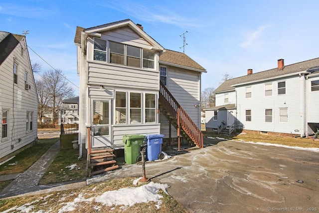 view of rear view of house