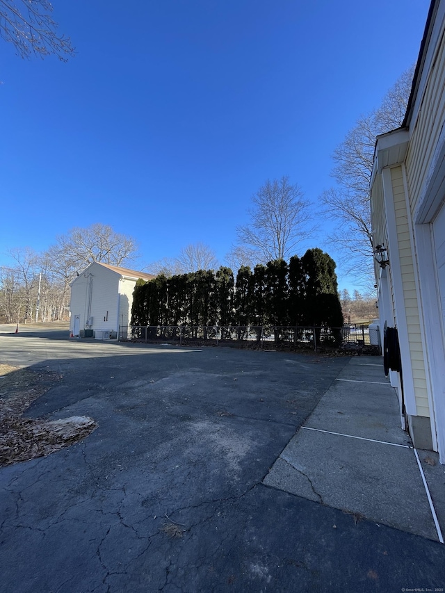 view of vehicle parking