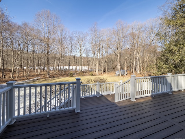 view of deck