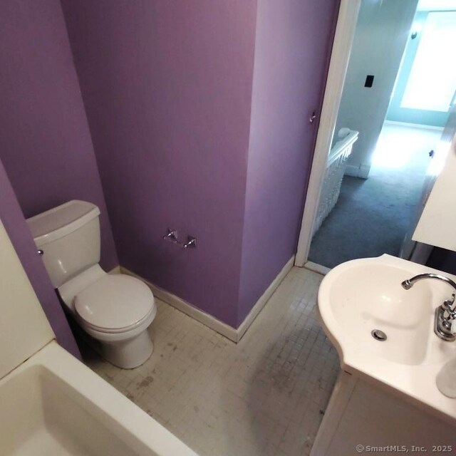 bathroom with toilet