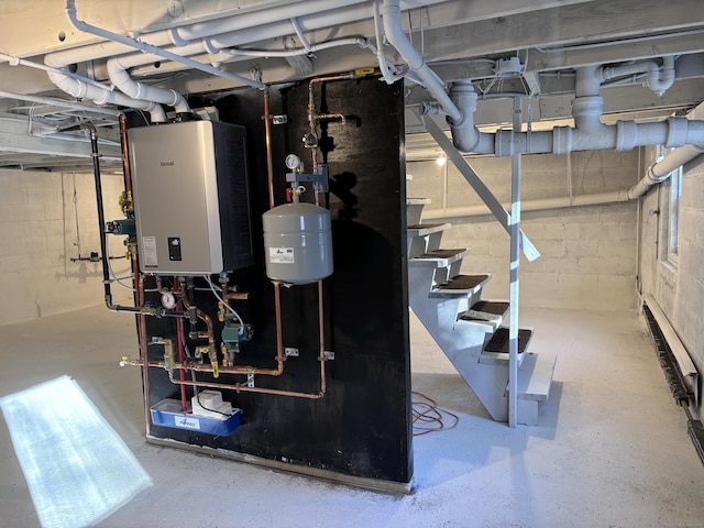 utilities with tankless water heater