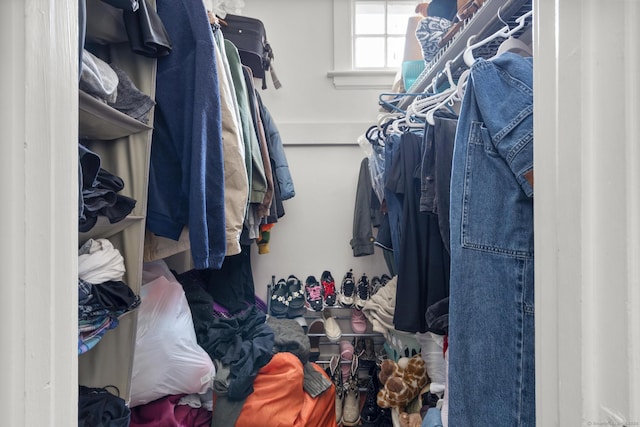 view of spacious closet