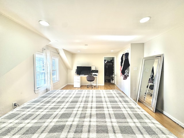 interior space featuring light hardwood / wood-style flooring