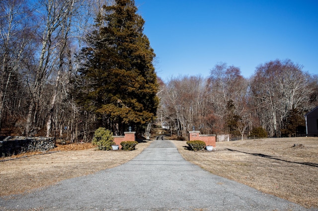 view of road