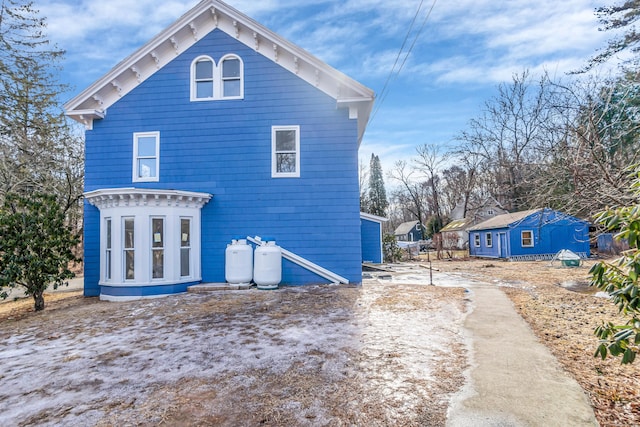 view of back of property