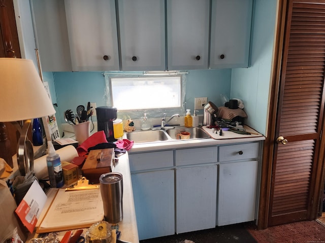 kitchen featuring sink