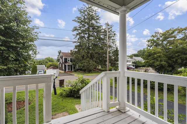 view of deck