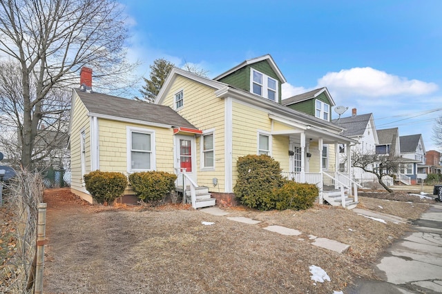 view of front of house