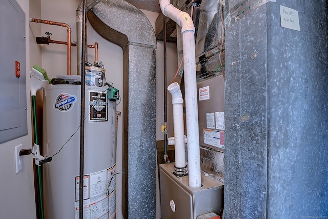 utilities with gas water heater