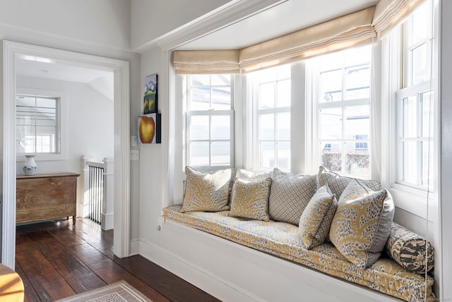 4 Main St, Salisbury, CT 06068 - sitting room featuring baseboards and dark wood-style floors