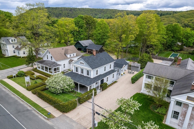 4 Main St, Salisbury, CT 06068 - bird's eye view of a forest