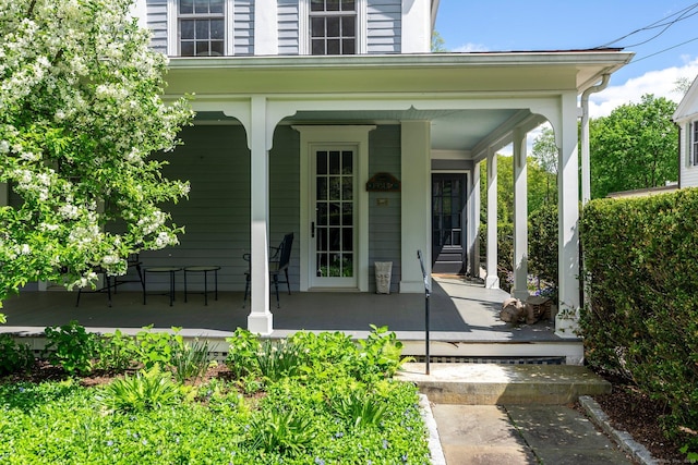 4 Main St, Salisbury, CT 06068 - property entrance featuring covered porch