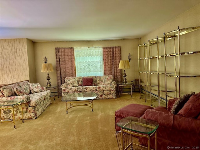 62 Rte 6n Rte, Carmel, NY 10541 - carpeted living room with baseboard heating